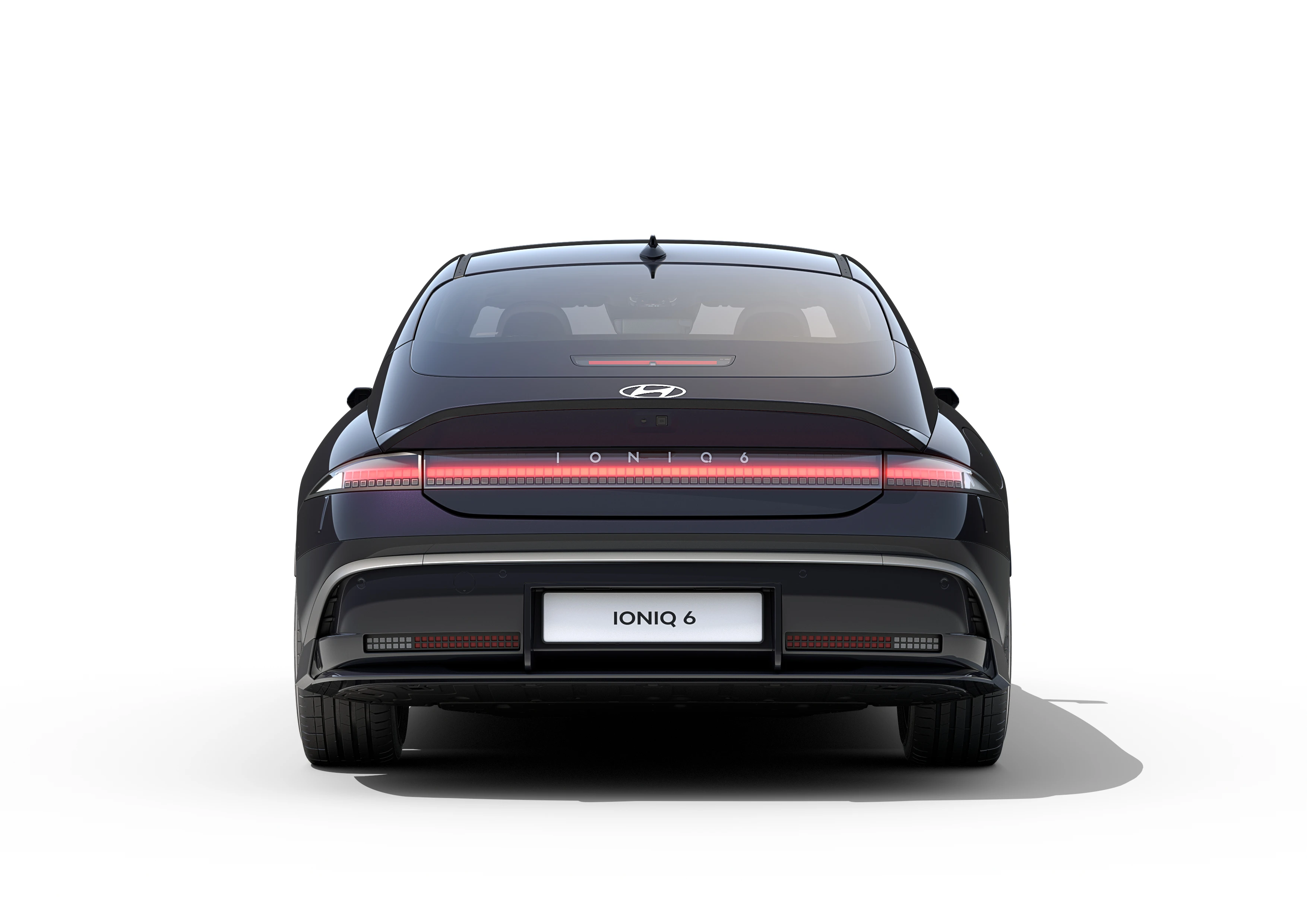 Hyundai IONIQ6 Exterior SHOT04 Rear Lights On